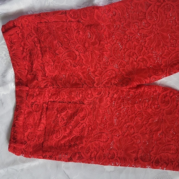 Shane and Justin Runway Lace Pants L - Picture 3 of 10